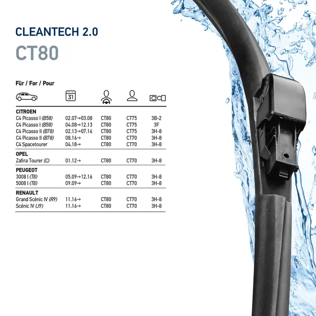 CLEANTECH FRAMELESS 32' LHD          9XW Hella 