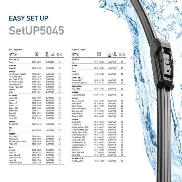 WIPER BLADE, UNIVERSAL               9XW Hella 