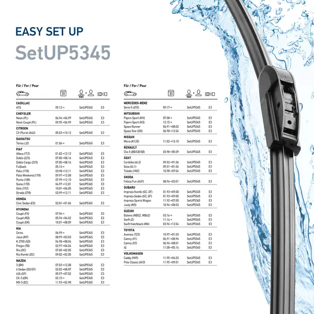 WIPER BLADE, UNIVERSAL               9XW Hella 
