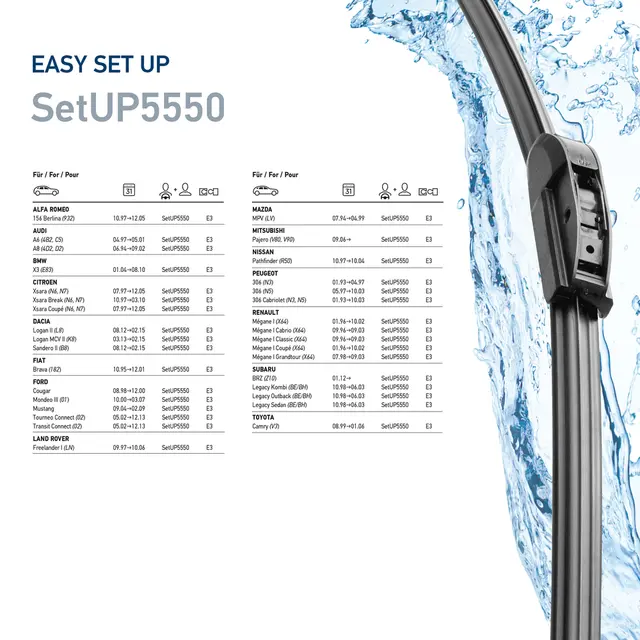 WIPER BLADE, UNIVERSAL               9XW Hella 
