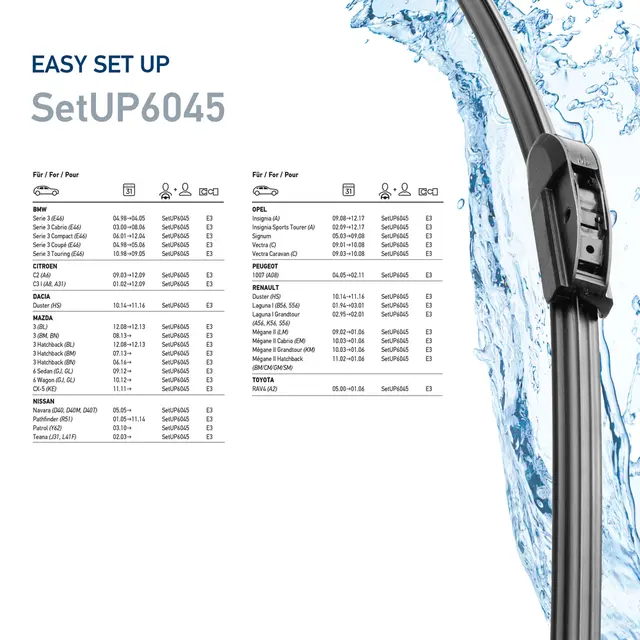 WIPER BLADE, UNIVERSAL               9XW Hella 