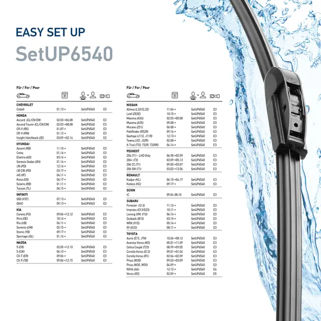 WIPER BLADE, UNIVERSAL               9XW Hella 