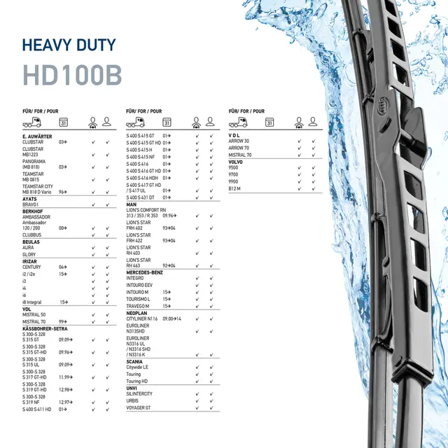 WIPER BLADE 1000MM                   9XW Hella 