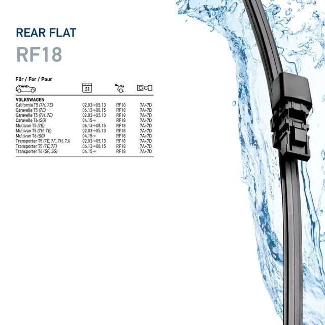 WIPER BLADE PC 18" 450MM RF18        9XW Hella 