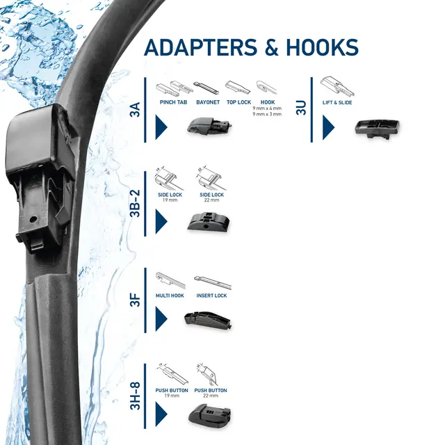WIPER BLADE FRAMELESS 19             9XW Hella 