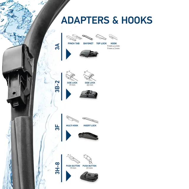 WIPER BLADE FRAMELESS 23'            9XW Hella 