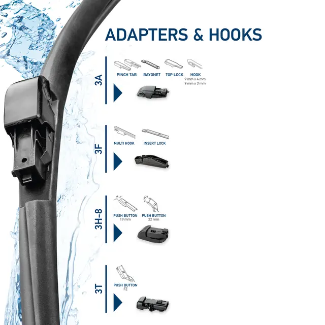 WIPER BLADE FRAMELESS 14             9XW Hella 