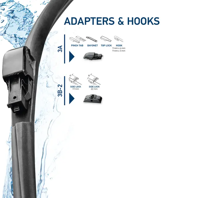 WIPER BLADE FRAMELESS 15             9XW Hella 