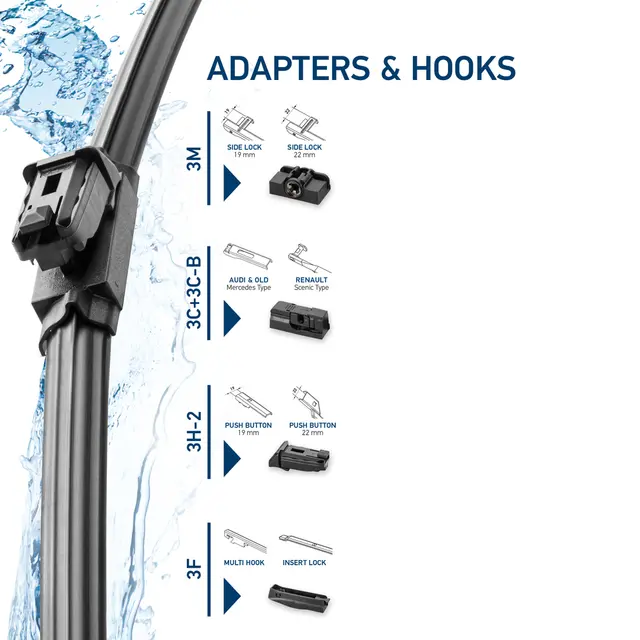 WIPER BLADE, UNIVERSAL               9XW Hella 