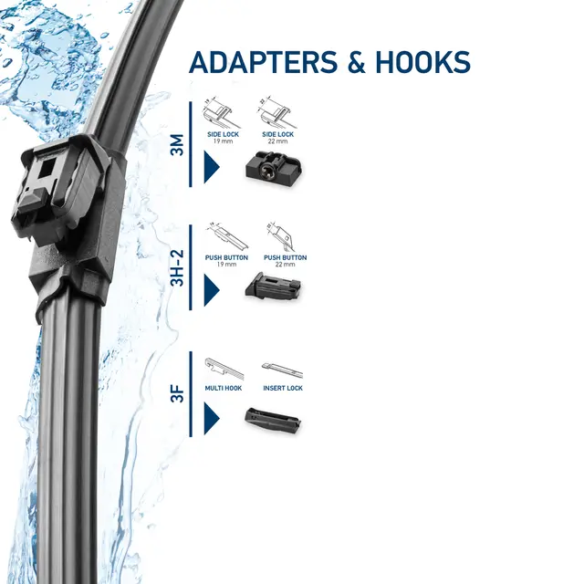 WIPER BLADE, UNIVERSAL               9XW Hella 