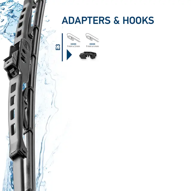 WIPER BLADE RHD  28-INCH  WPR28      9XW Hella 