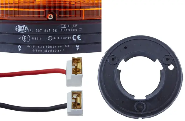 ROTATING BEACON X12V YELLOW          2RL Hella 