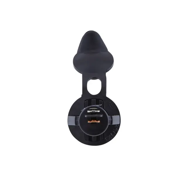 Kontakt liten (ISO 4165) Flatstikk m/lok Hella 