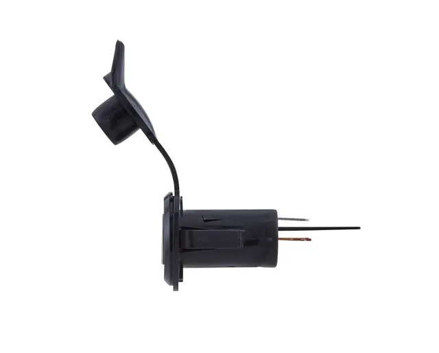 Kontakt liten (ISO 4165) Flatstikk m/lok Hella 