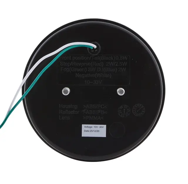 LED baklampe rund Ø122 Hella 