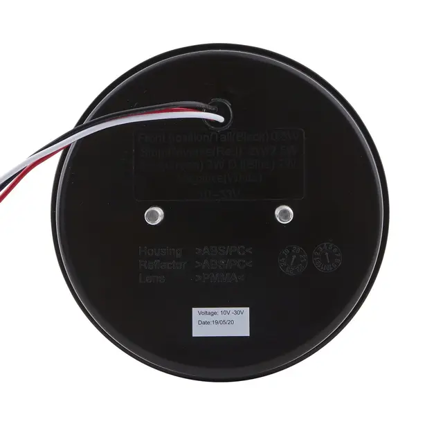 LED baklampe rund Ø122 Hella 