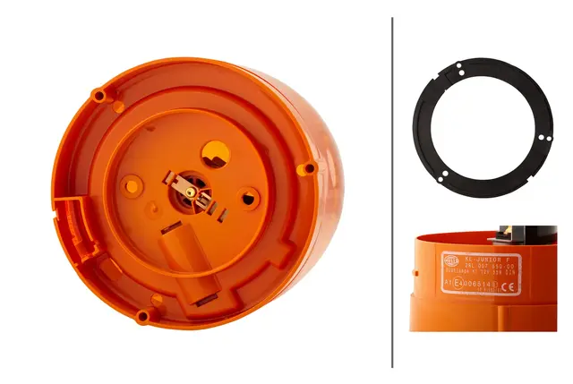ROTATING BEACON H 12V YELLOW MG12    2RL Hella 