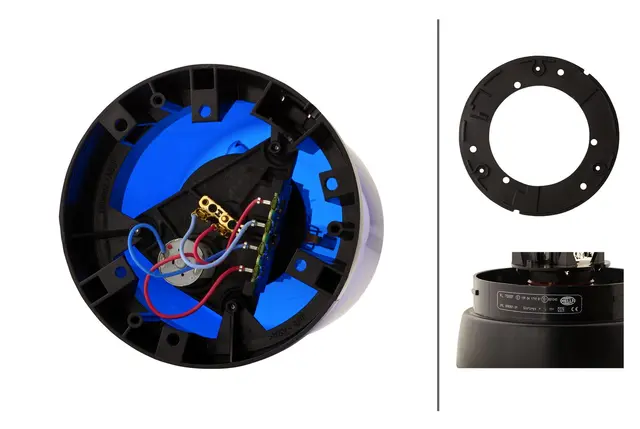 ROTATING BEACON H12V BLUE MG12       2RL Hella 