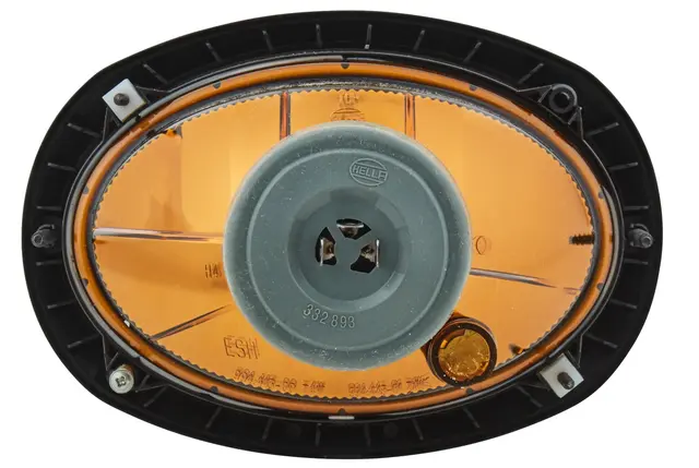 Lyskaster Oval 120, H4, Hella 