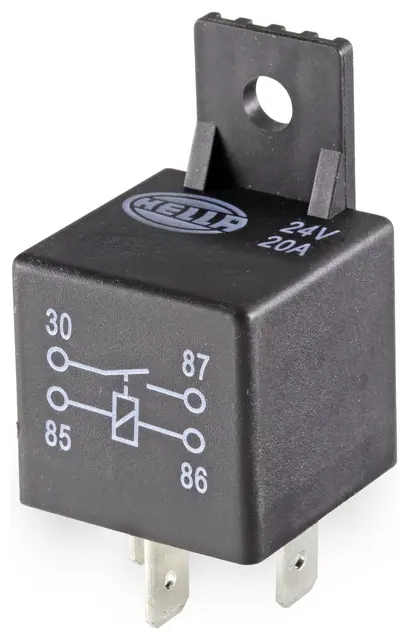 Arbeidsrele 24V 30A Hella 