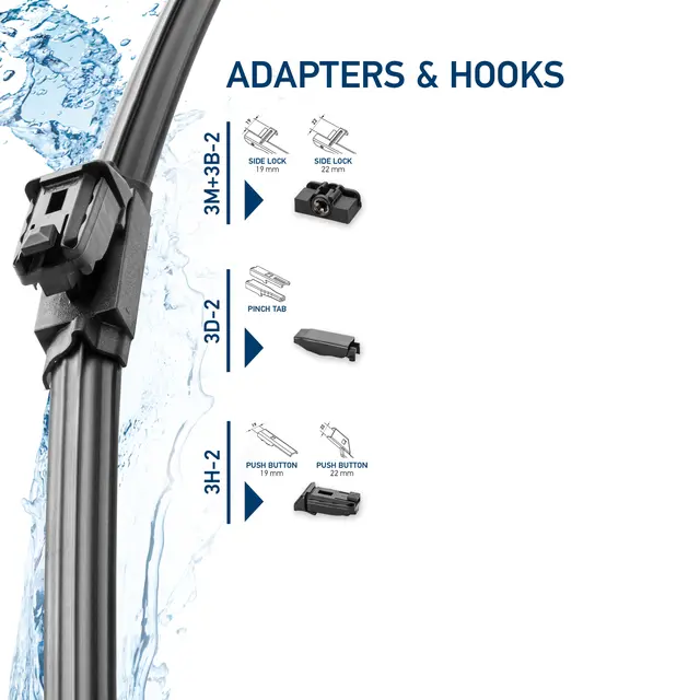 WIPER BLADE, UNIVERSAL               9XW Hella 