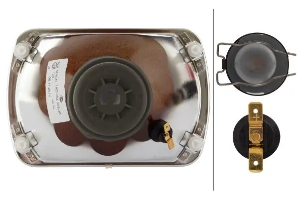 Lykt hoved H4 m/parklys Hella 