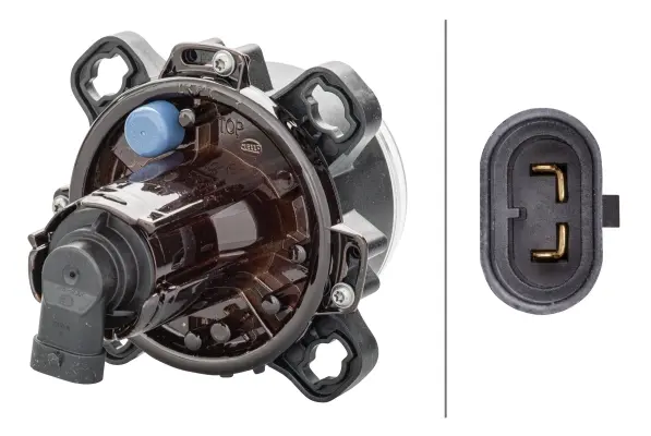 Lysk. 90mm H1 m/12V Lyspære HB4 Hella 