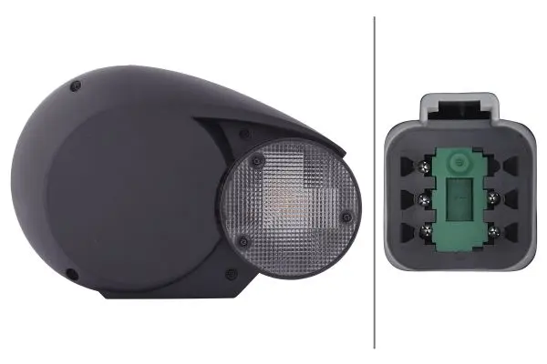 HEADLAMP ES FAPO ZBLRE 0GR MG12 C13  1E3 Hella 