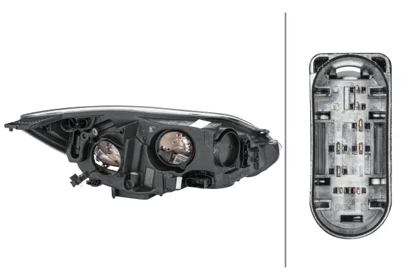 Hovedlyskaster Venstre Halogen Hella 