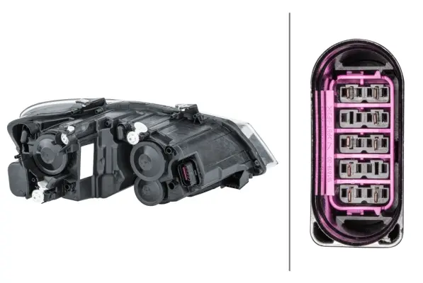 VW Hovedlampe Venstre Hella 