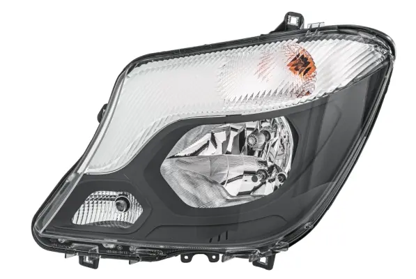 Hovedlyskast.Halogen venstre MB sprinter Hella 