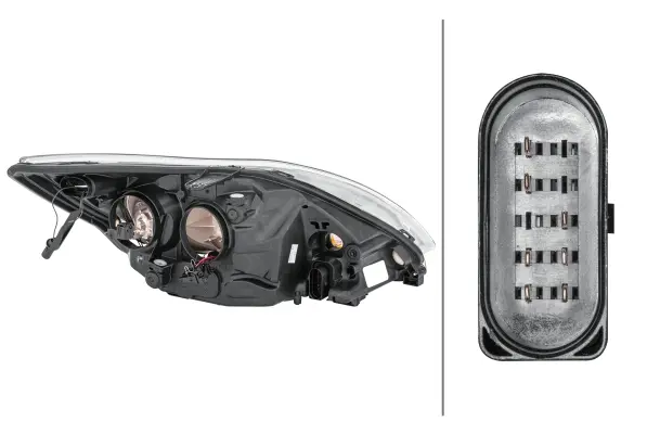 Hov.lysk.vs,halogen,Ford Focus 04-09 Hella 
