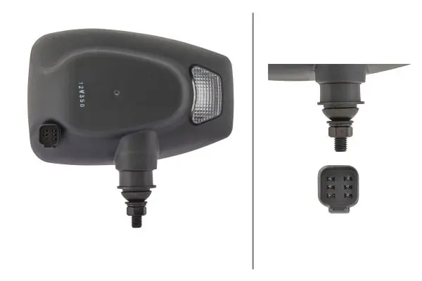 hovedlyskaster høyre 12v Hella 