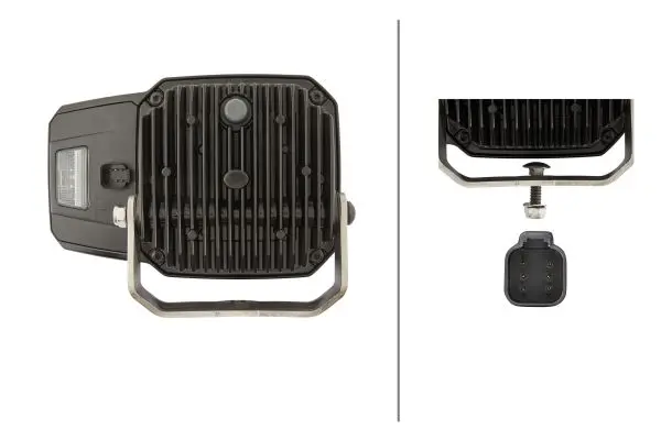 C140 LED Brøytelyskaster venstre 9-32V Hella 