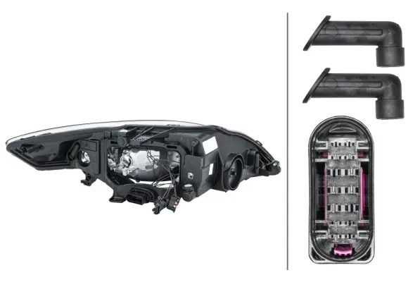Lysk. Halogen Ford Mondeo 07- Ve Hella 