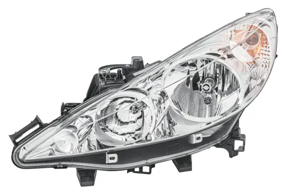 Lysk. H1/H7 Peugeot 207 02/06- Ve Hella 