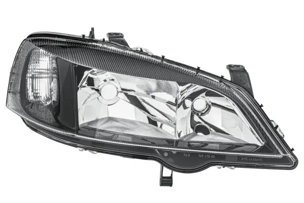 HEADLAMP ES FPO/A BL RH BLACK        1EG Hella 