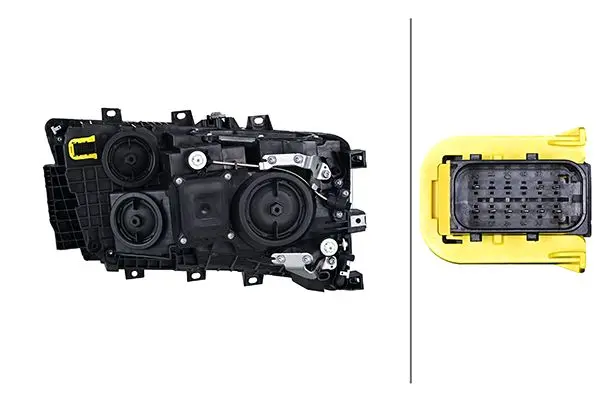 Hovedlys Scania hybrid V.S Hella 