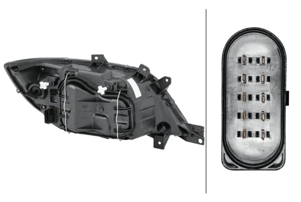 Lysk.H7/H3 MB Sprinter Ve Hella 
