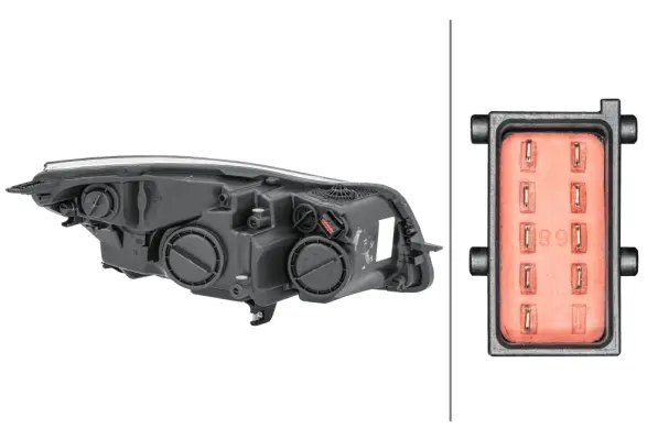 Lysk.Halogen Opel Insignia Hella 