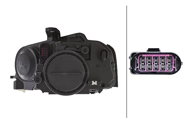 Lysk. Halogen Audi A3 Hø Hella 