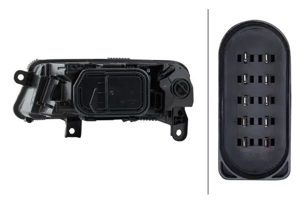 Lysk. Halogen Audi A6 Hø Hella 