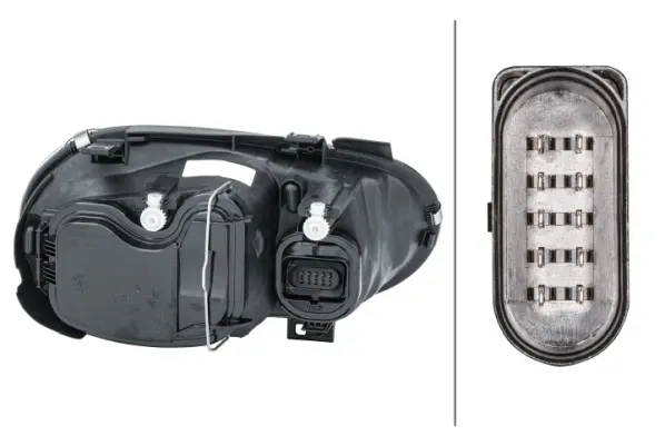 HEADLAMP FF-ES A/FPO/DE-NW BL LH SW  1EL Hella 
