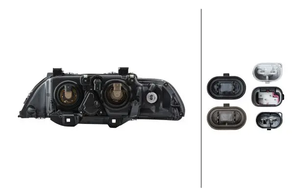 HEADLAMP RH                          1EL Hella 