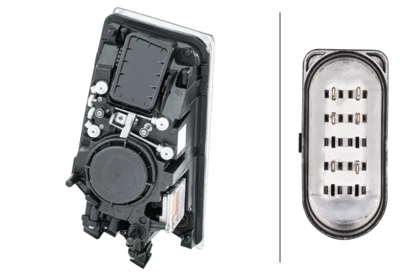 Lysk. Bi-Xenon Volvo FM/FH 09/05- Ve. Hella 