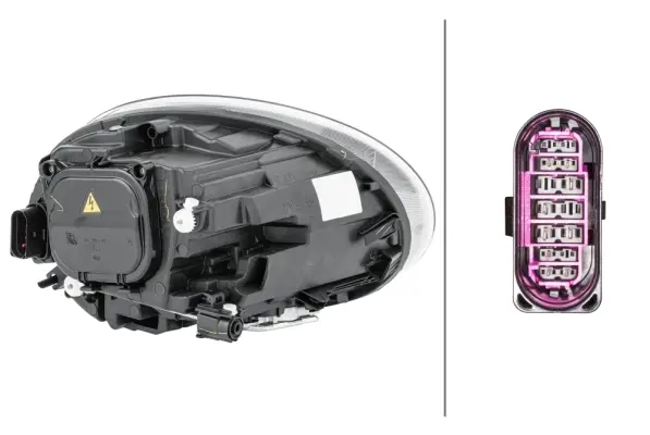 Hovedlyskaster VW Bi-xenon Hella 