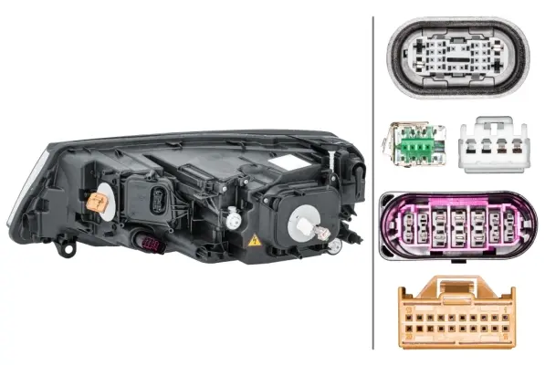 VW Hovedlampe Venstre Hella 