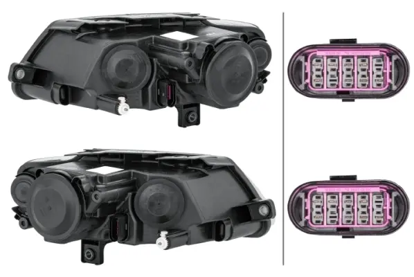 HEADLAMP DE-ES AFPO LW MG12     SET  1EL Hella 