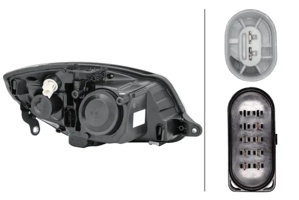 Hovedlampe Bi-Xenon Venstre Hella 