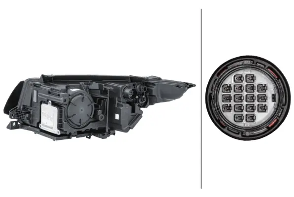 Hovedlampe Halogen Hella 